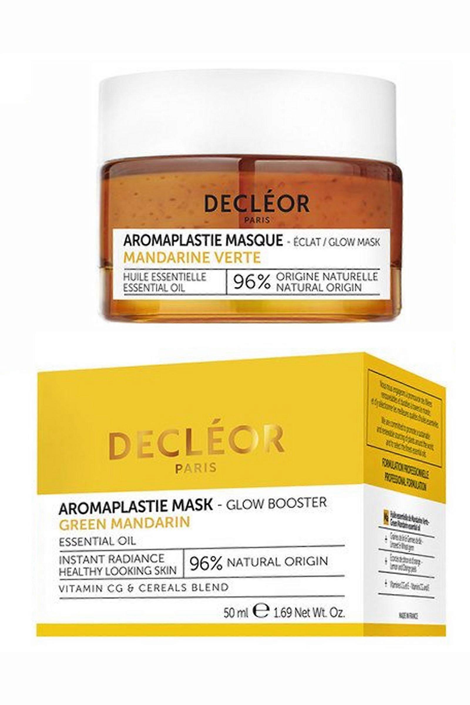 Decleor Aromaplastie Ansiktsmask Omedelbar Lyster 50ml Grön Mandarin Glow Booster
