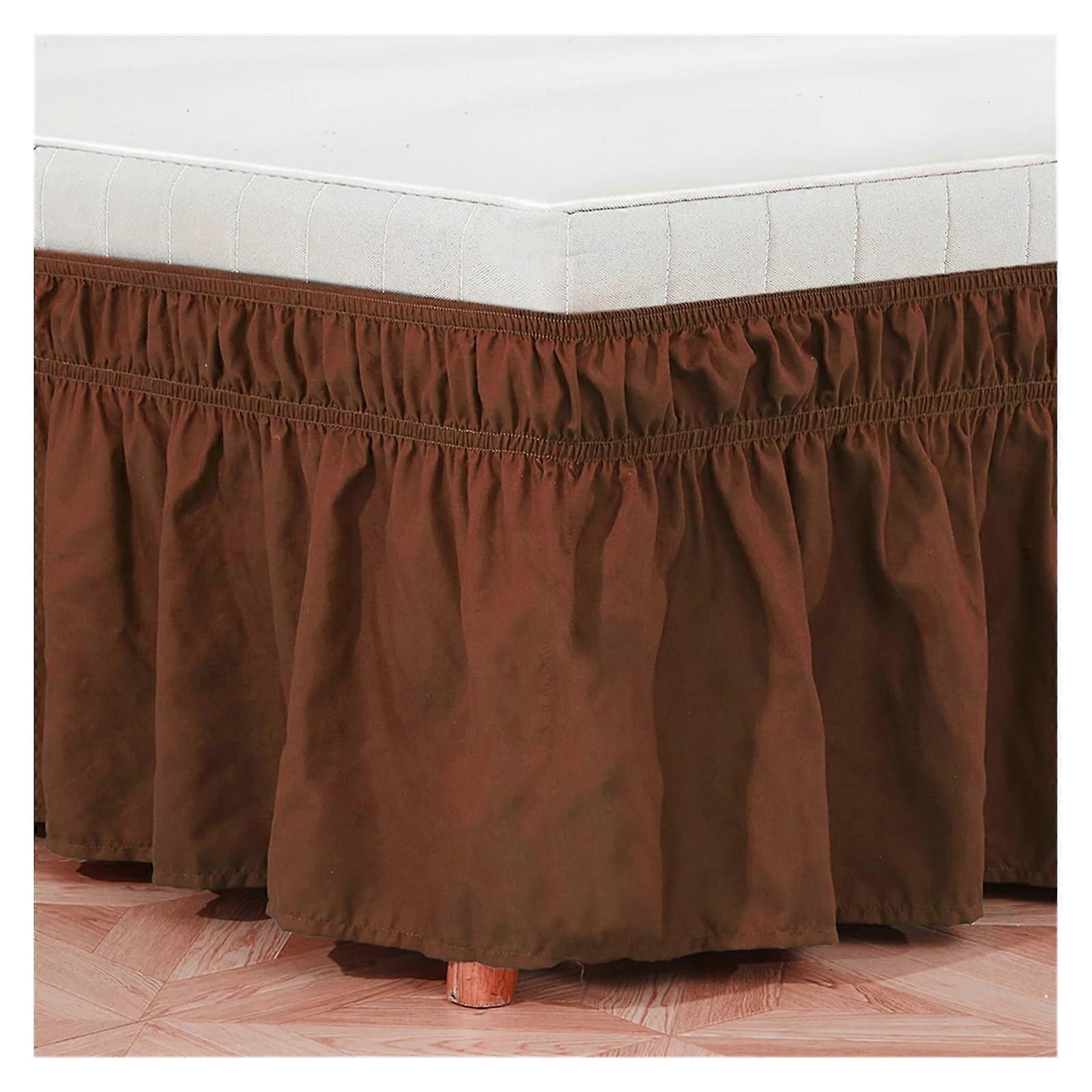 Bettrock, elastic skirts, bed ruffles, solid color, bed skirts Twin H15