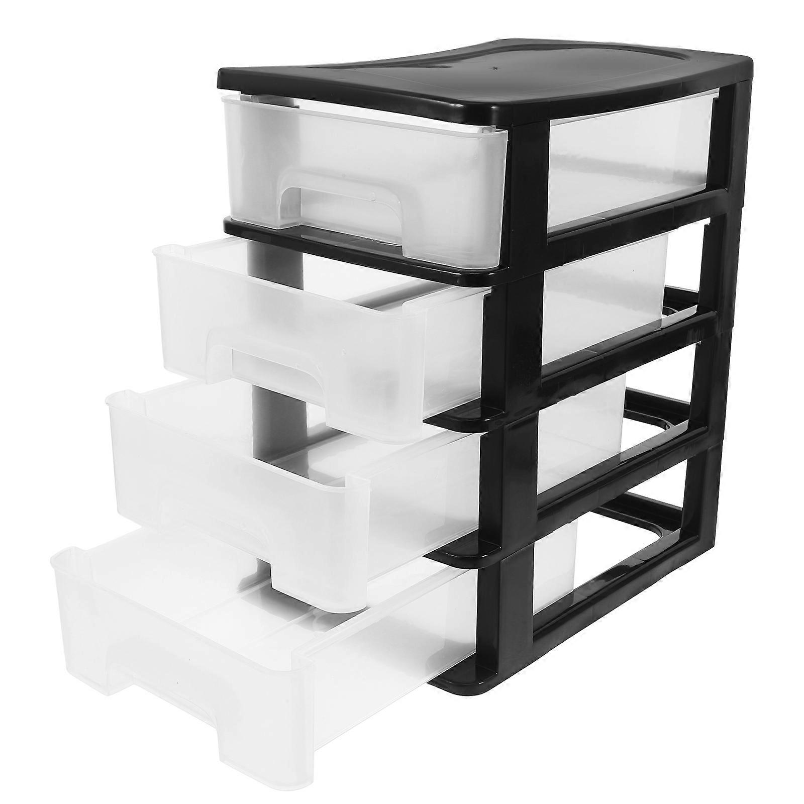 Stackable Portable Drawer Organizer for Desk, Vanity & Cabinet Storage – Elegant Desktop Solution for Efficient Space Organization