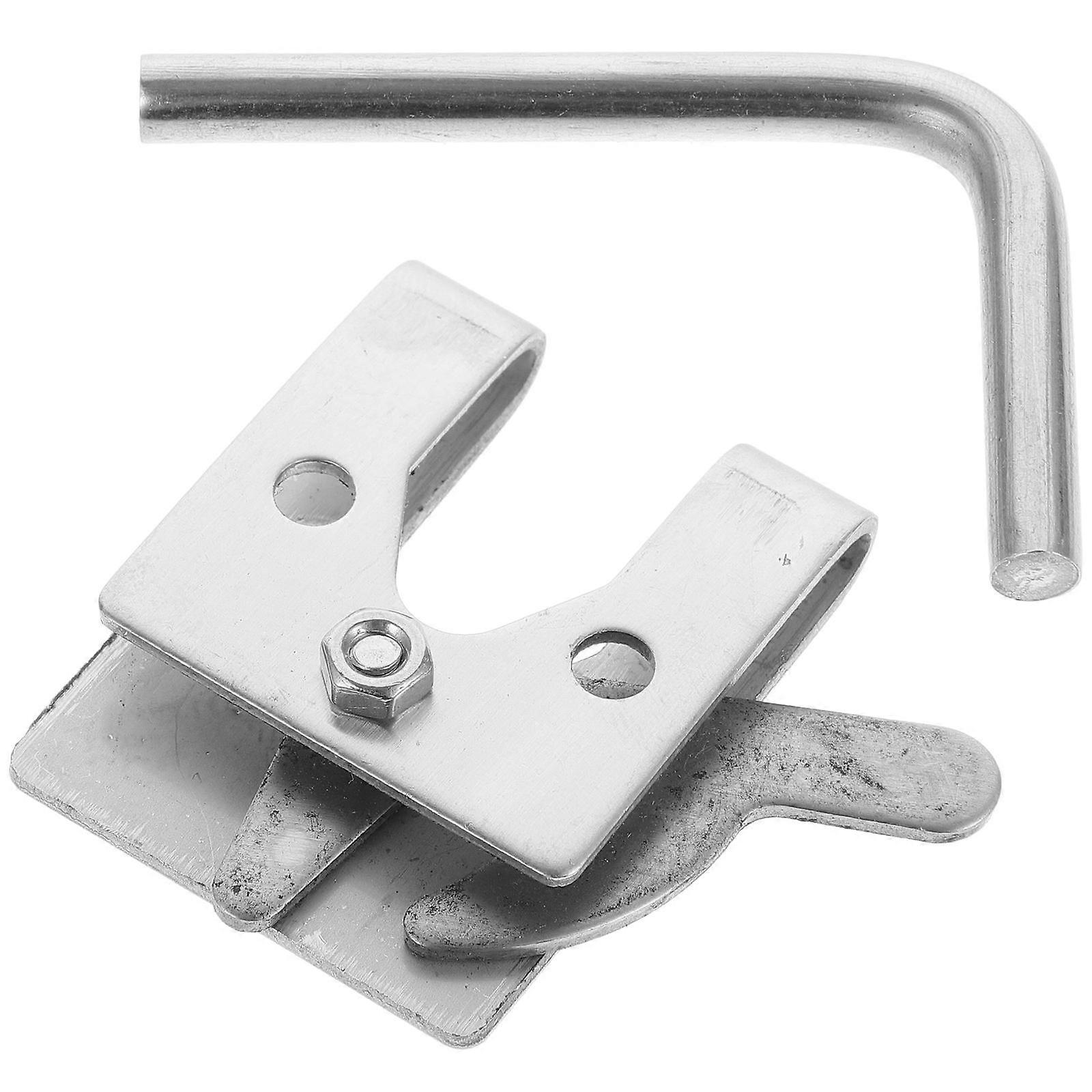 Double Design Cage Gate Latch for Dog Security – Durable and Reliable Replacement Lock for Animal Enclosures, Easy Installation
