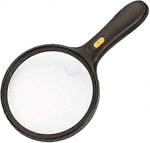Lupe, magnifying glass, hand magnifier, 3 LED lights, reading magnifier, books, newspapers, maps, paintings Ref: 9371