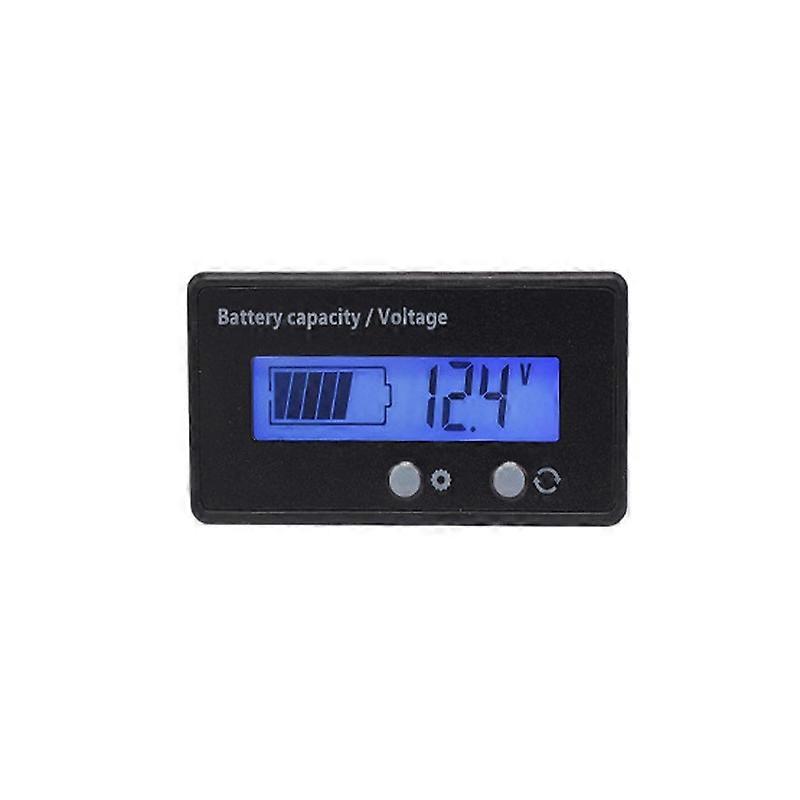 L6133 LCD Electric Motorcycle Power Display, Style: Button Front Blue Backlight