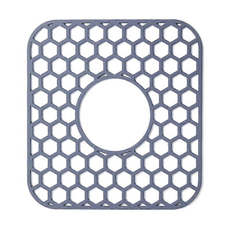 Silicone Sink Protectors For Kitchen Sink - 12" X 11" Kitchen Sink With Center Drain Grid Accessory
