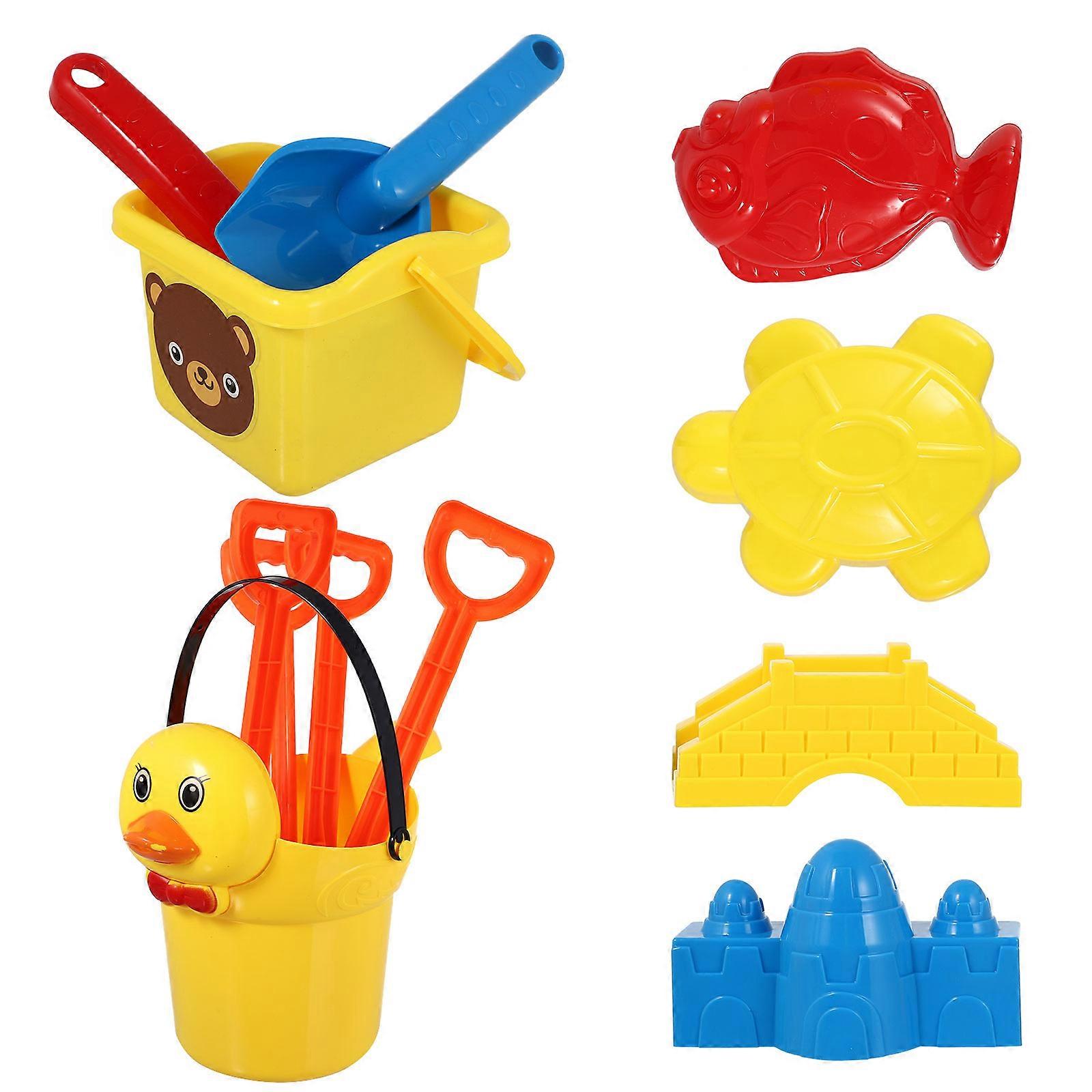 Interesting Beach Toy Kids Beach Essentials Logical Thinking Development Creativity Development Plastic 2Sets