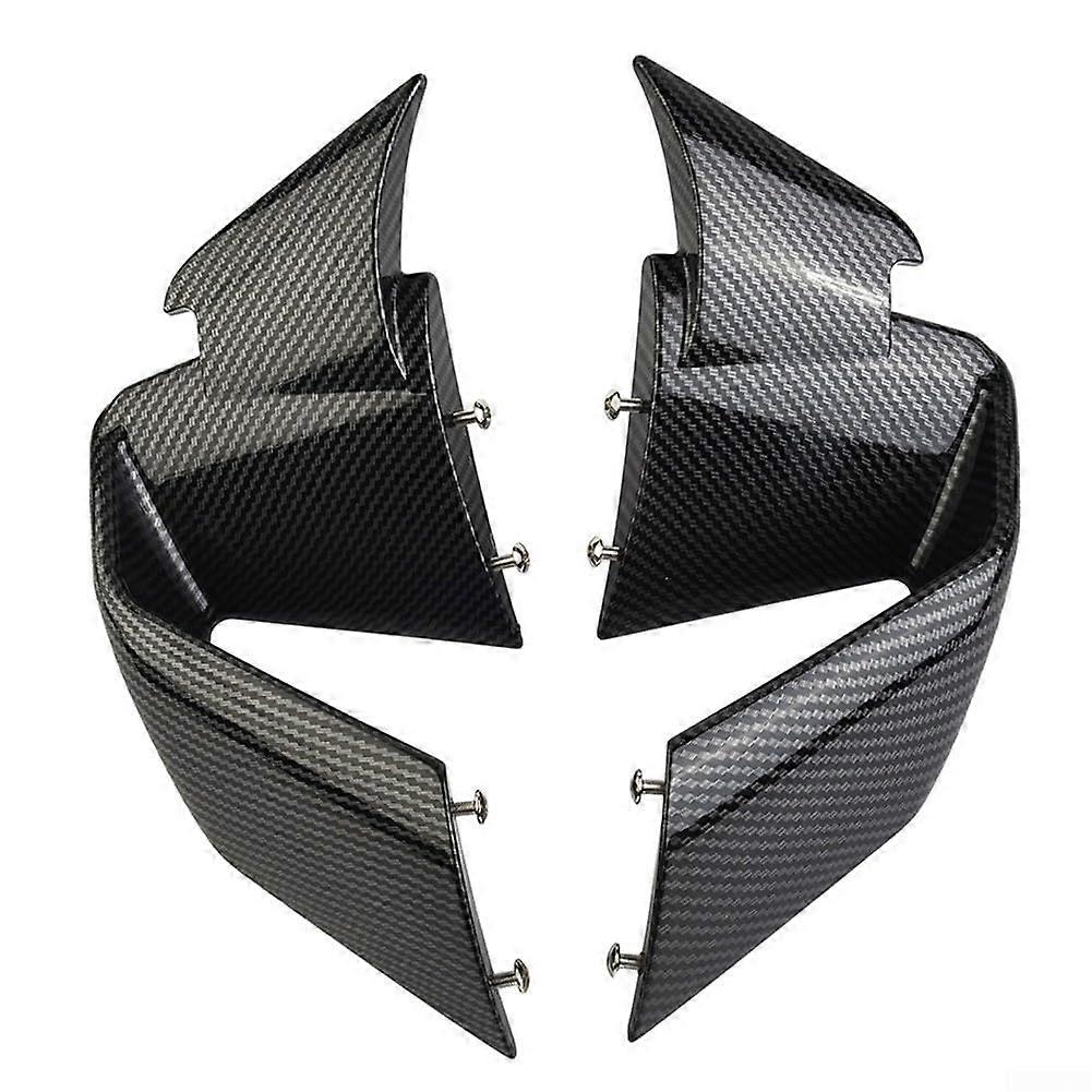 Carbon fiber front winglets for BMW S1000RR M1000RR 2019 enhance your ride.