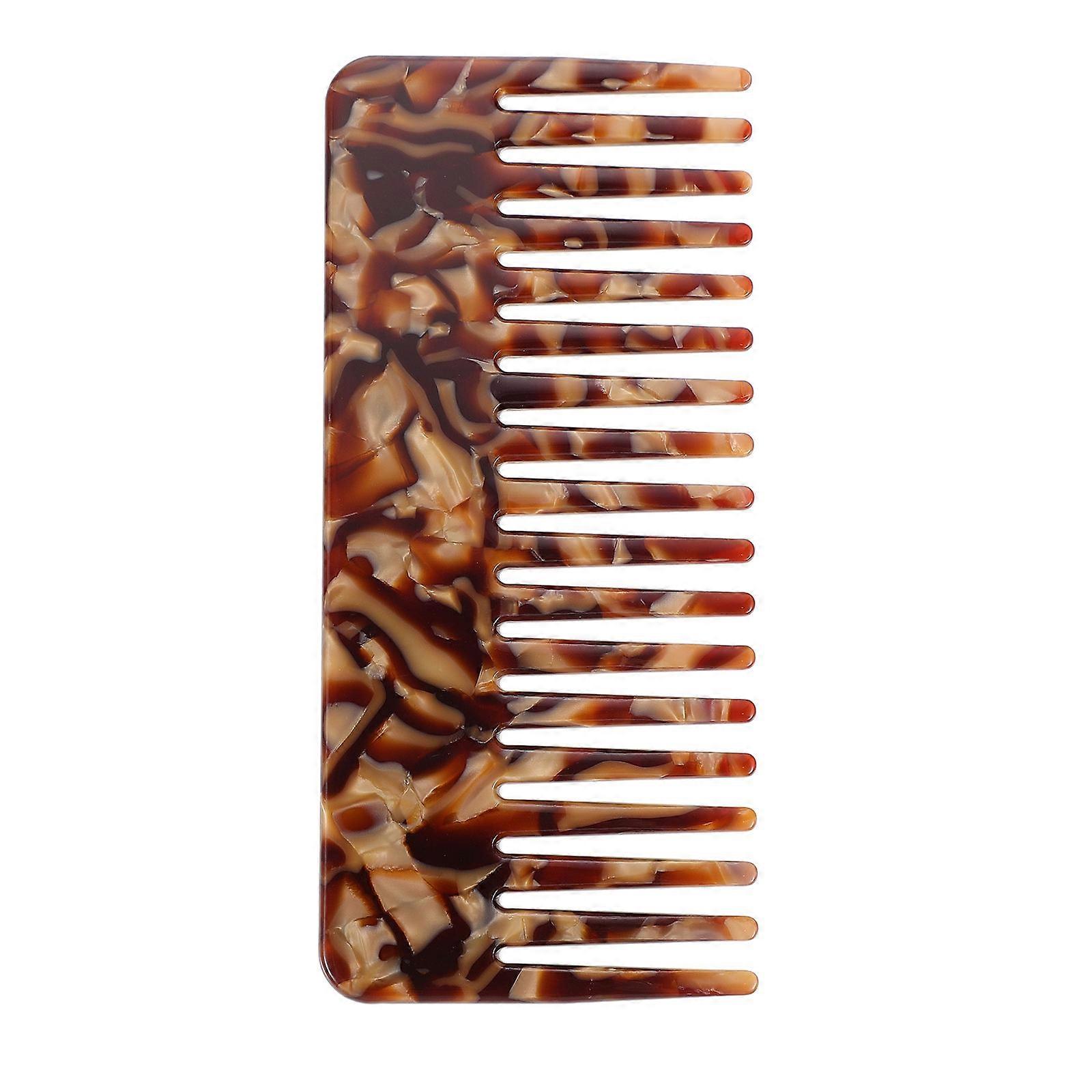 Fashionable Wide Tooth Detangling Comb Suitable For Home And Salon 1PC