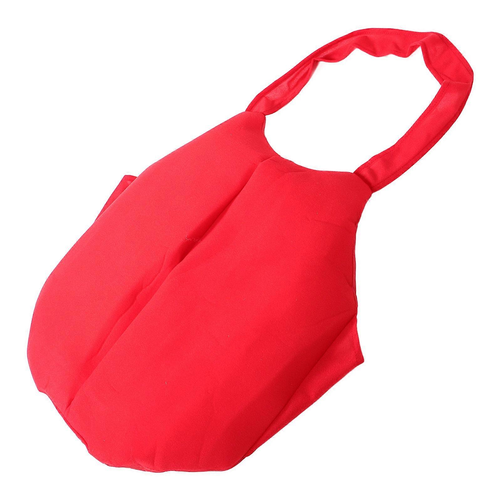 Santa Claus Fake Belly for Party Use 1Pcs Funny Red Christmas Prop
