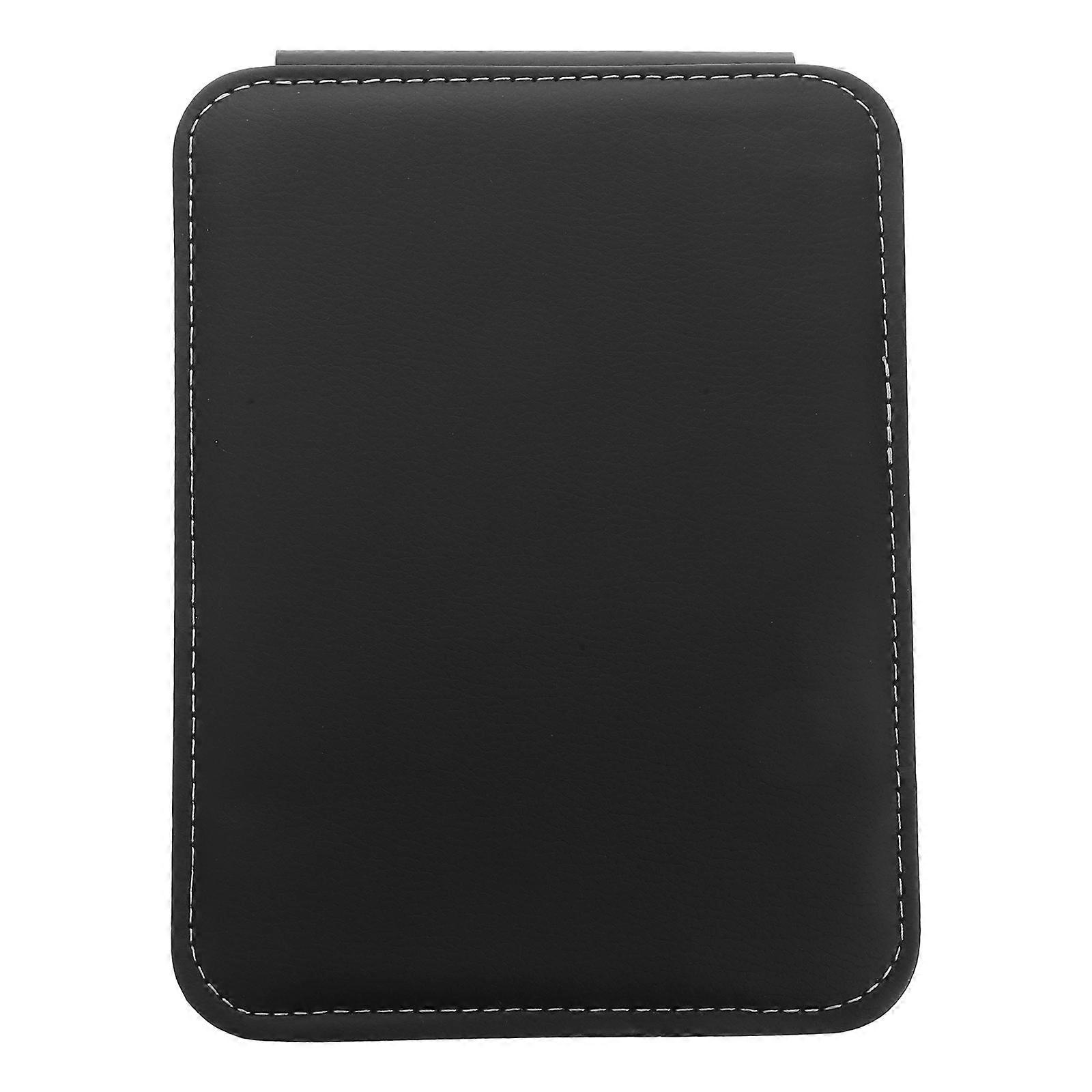 Folding Makeup Mirror for Bedroom, Ergonomic Desktop Vanity Mirror, Lightweight PU Design, Distortion Free Reflection for Daily Use and Travel