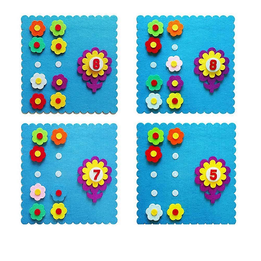 Children's Educational Toy Set with Non-woven Cloth for DIY Decor and Teaching Facility Assorted