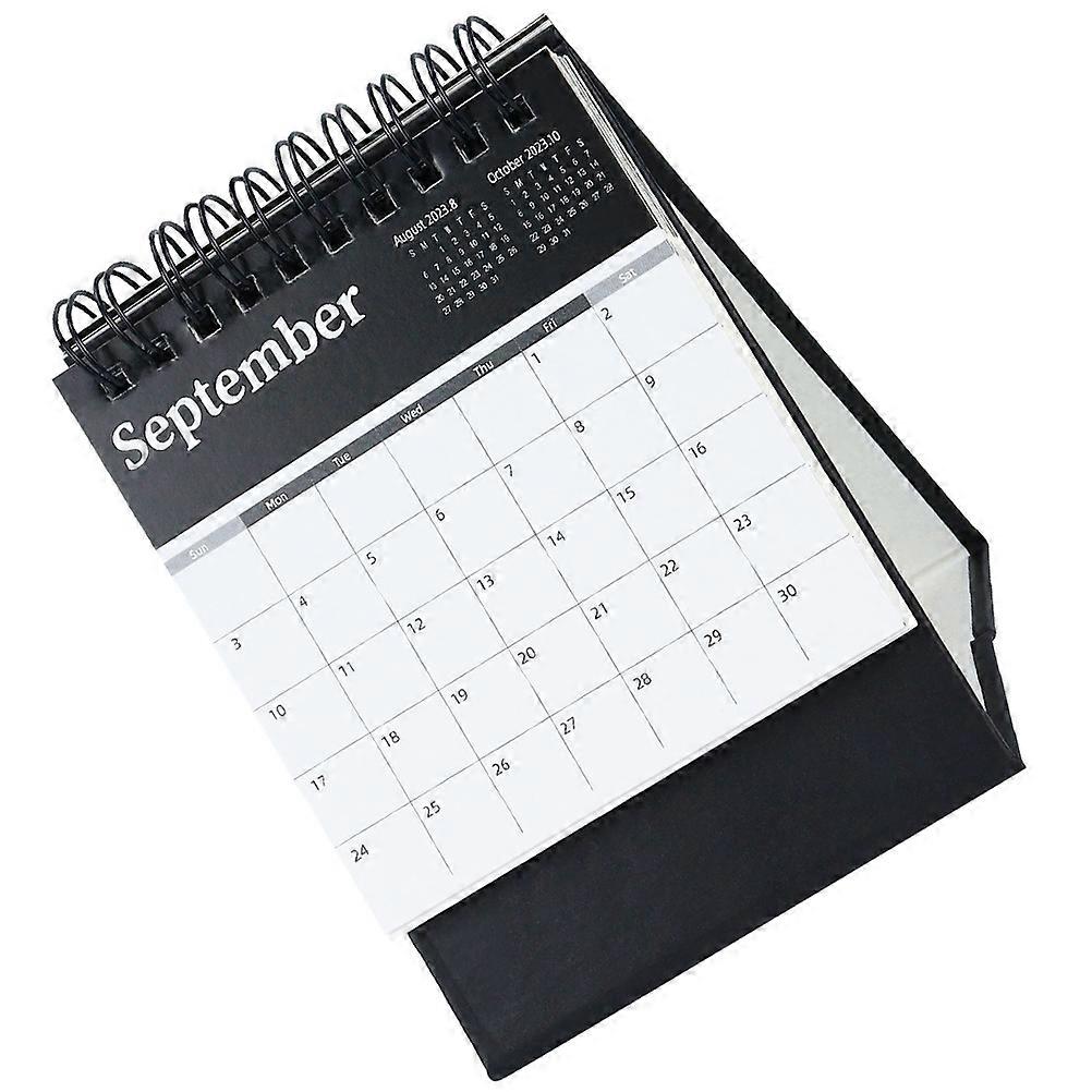 Classic Design Desktop Calendar For Adults In Home Office And Study Room With Reminder Tool 1Set