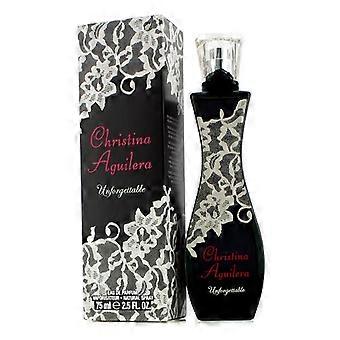 Christina Aguilera Unforgettable 75ml Eau De Parfum Spray
