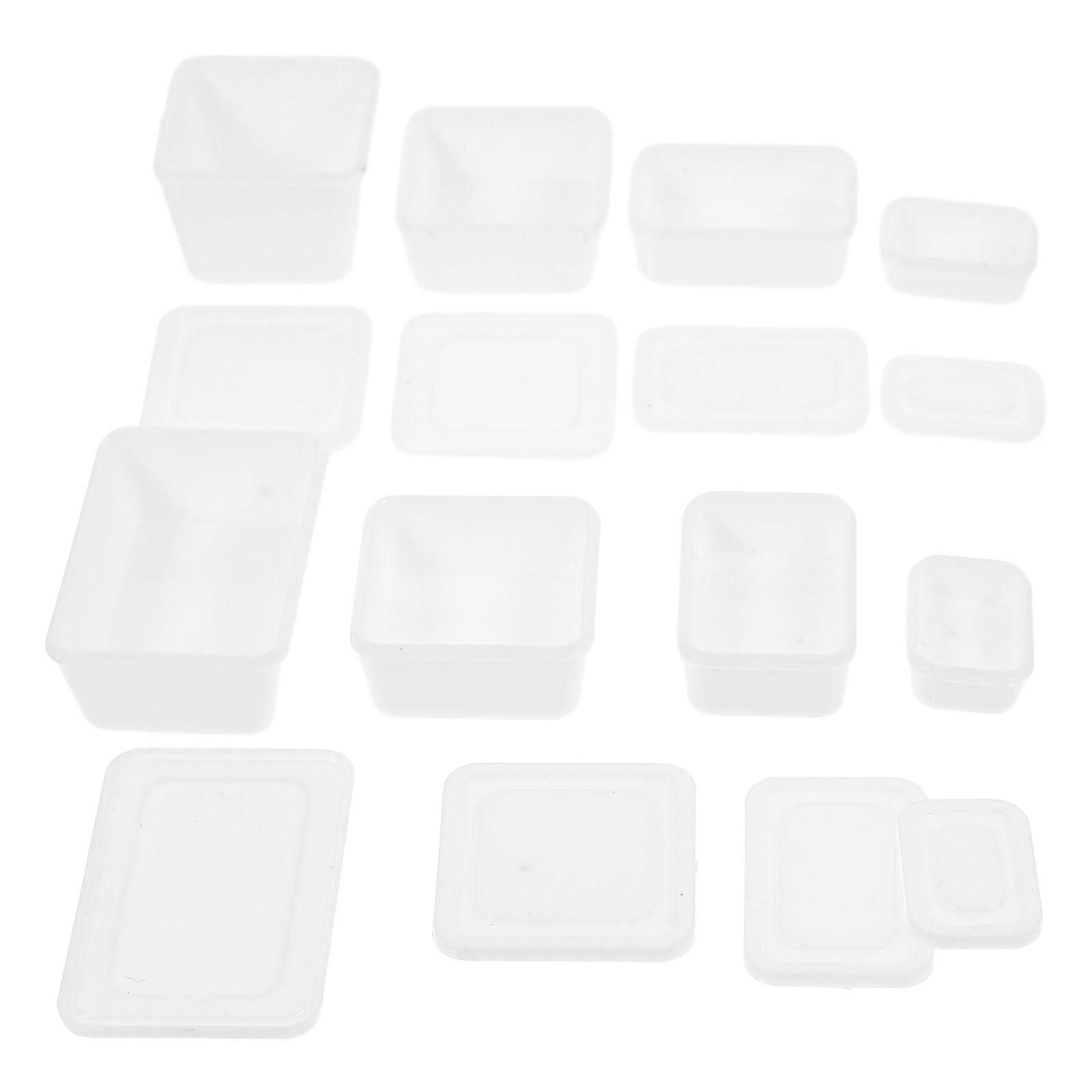 Miniature Simulation for Decoration Lightweight ABS Material White Color 2 Sets