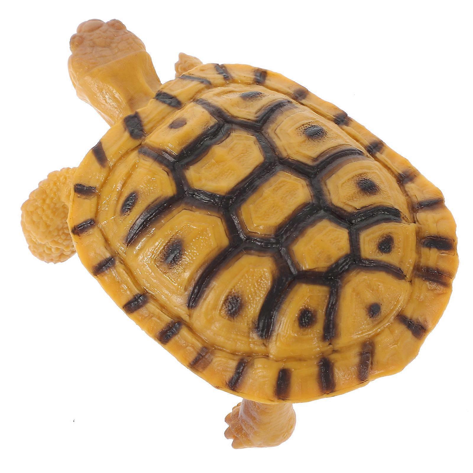 Simulation Turtle Model Plastic Turtle Figurine Simulation Animal Educational Model