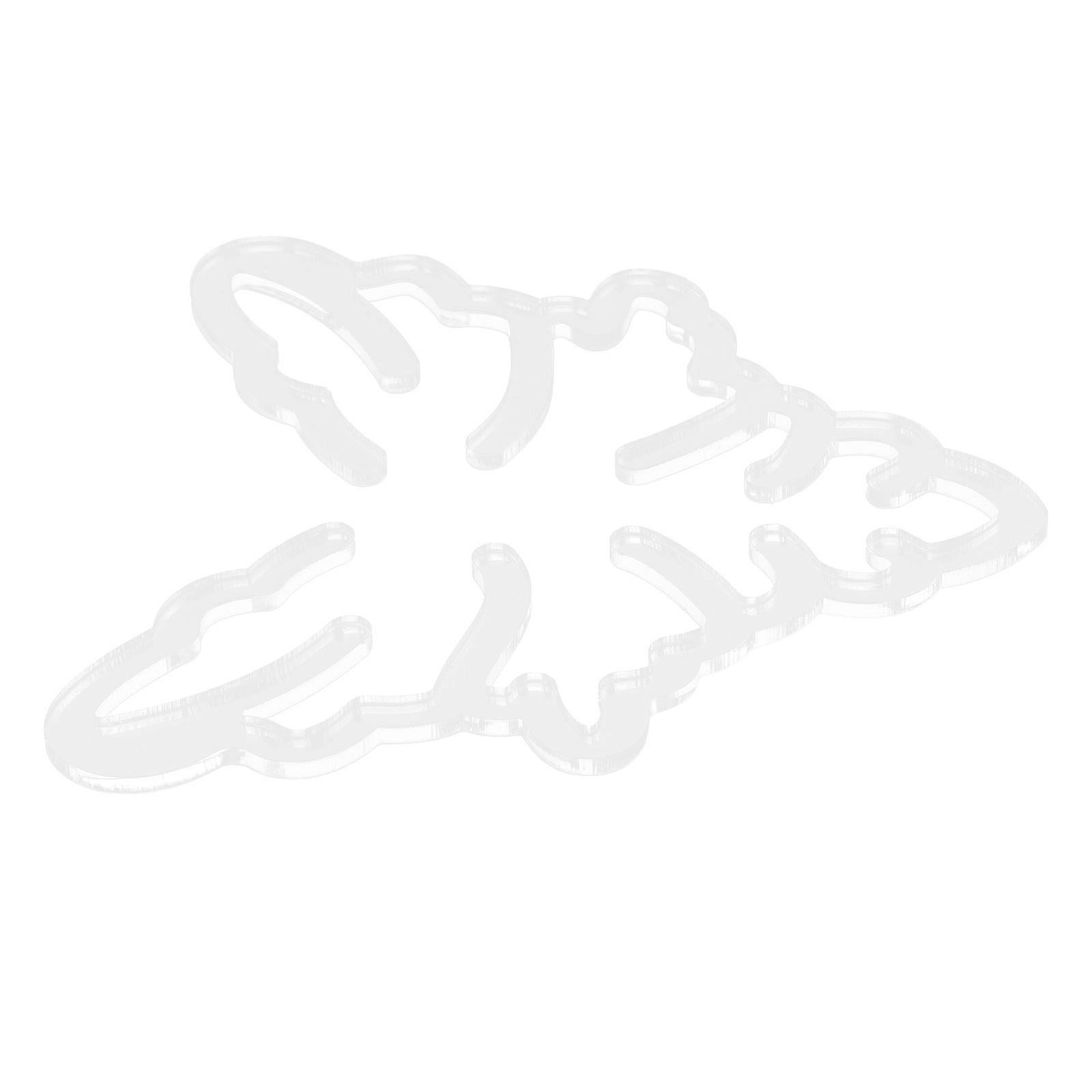 Acrylic Plant Grapple for Monstera Transparent and Durable for Displaying Use with High Stability and Versatile Design