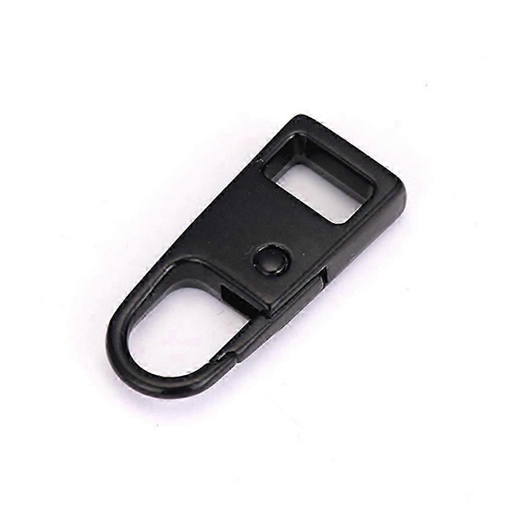 Zipper Pull Tab Replacement Metal Extension Fixer for Luggage Backpack Suitcase  Silver L