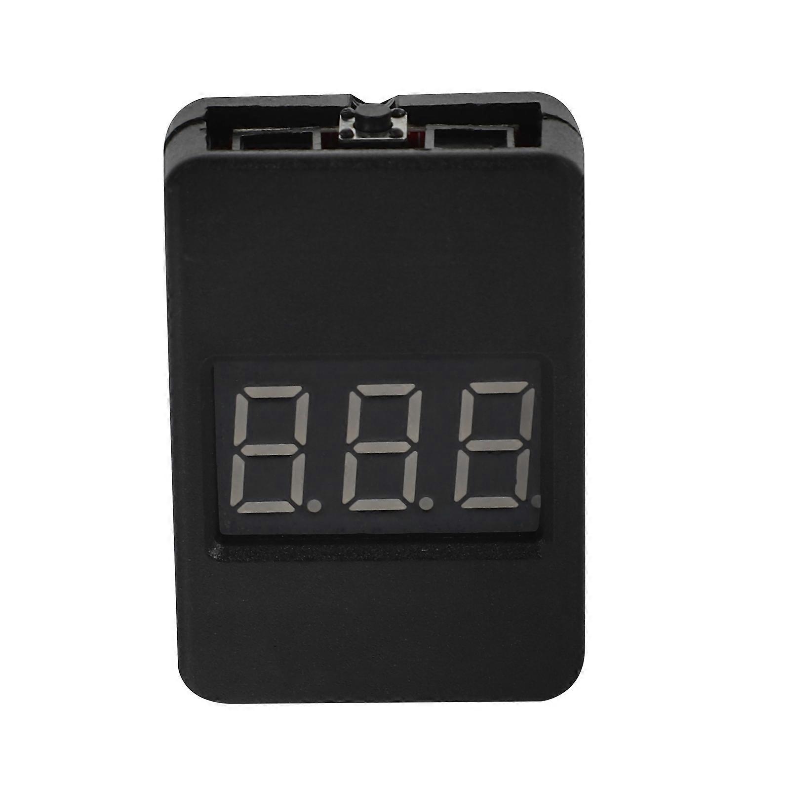 Digital Battery Capacity Checker for Lithium Ion Batteries Portable Testing Tool with High Brightness LED Display for Accurate Voltage Monitoring