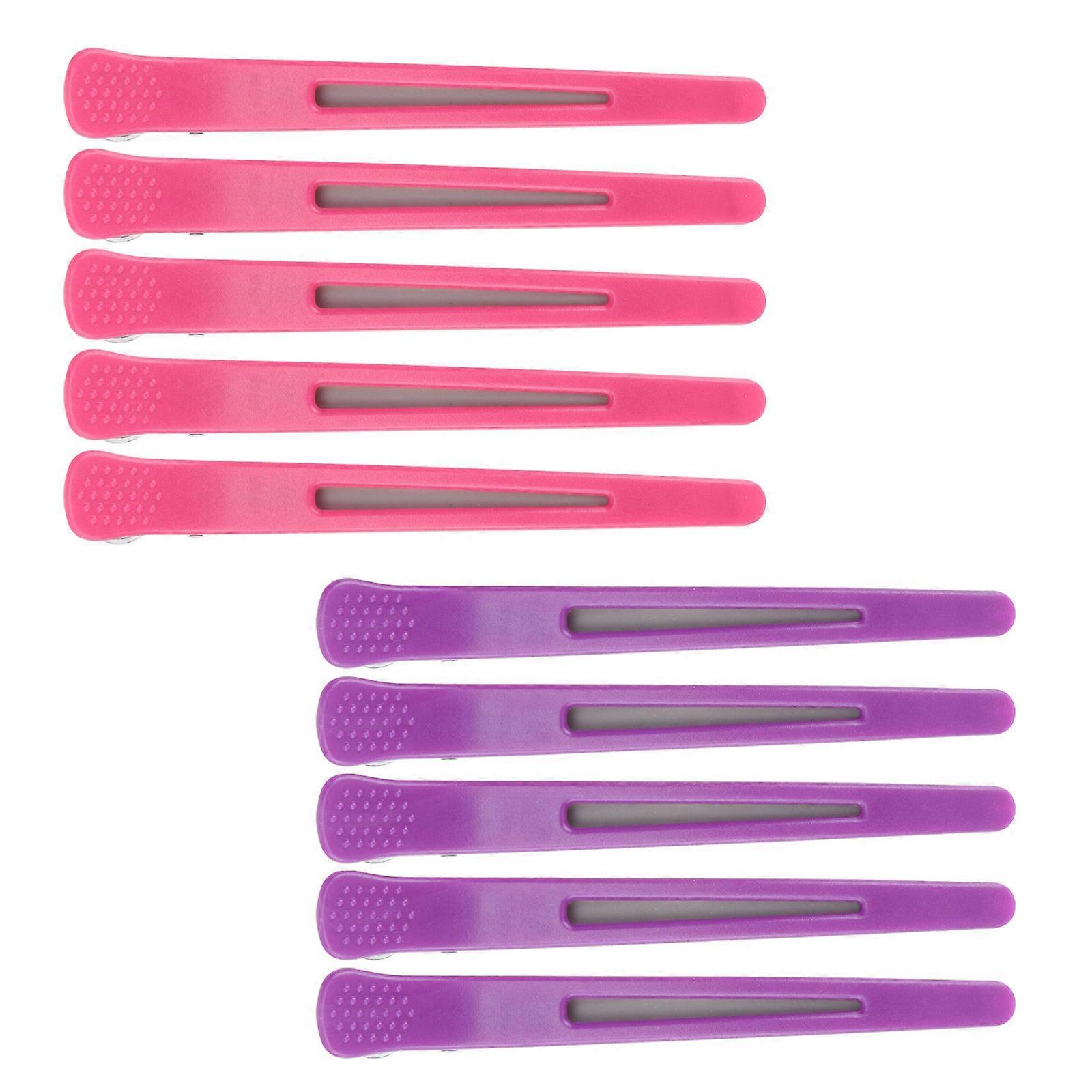 Metal Large Claw Clips For Hair Sectioning Non-Slip Hair Styling Tool Assorted For Women 10Pcs