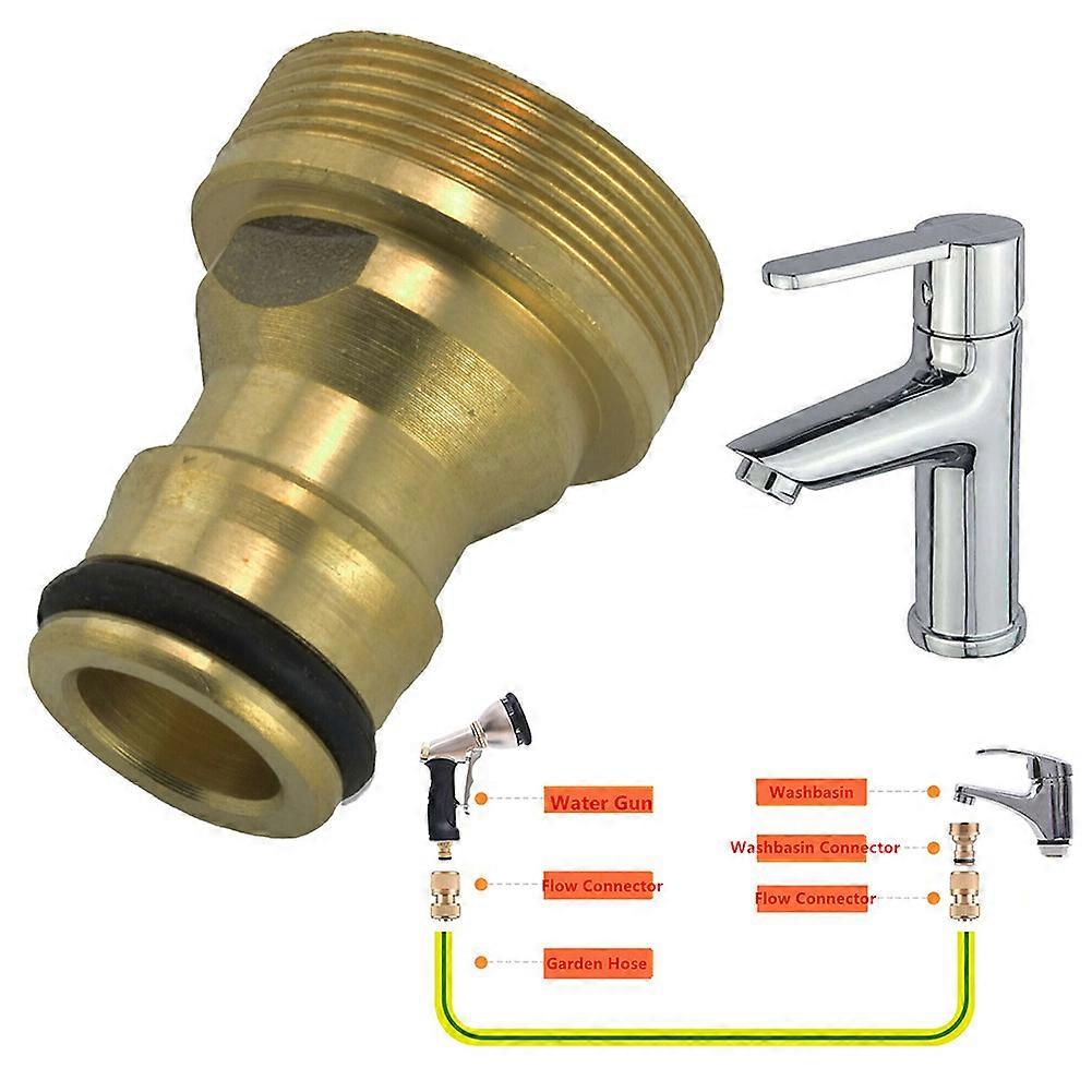 1PC Quick Thread Faucet Brass Male and Female To Valve Mounting Adapter For Washing Machine Garden Tube Watering Tool Parts