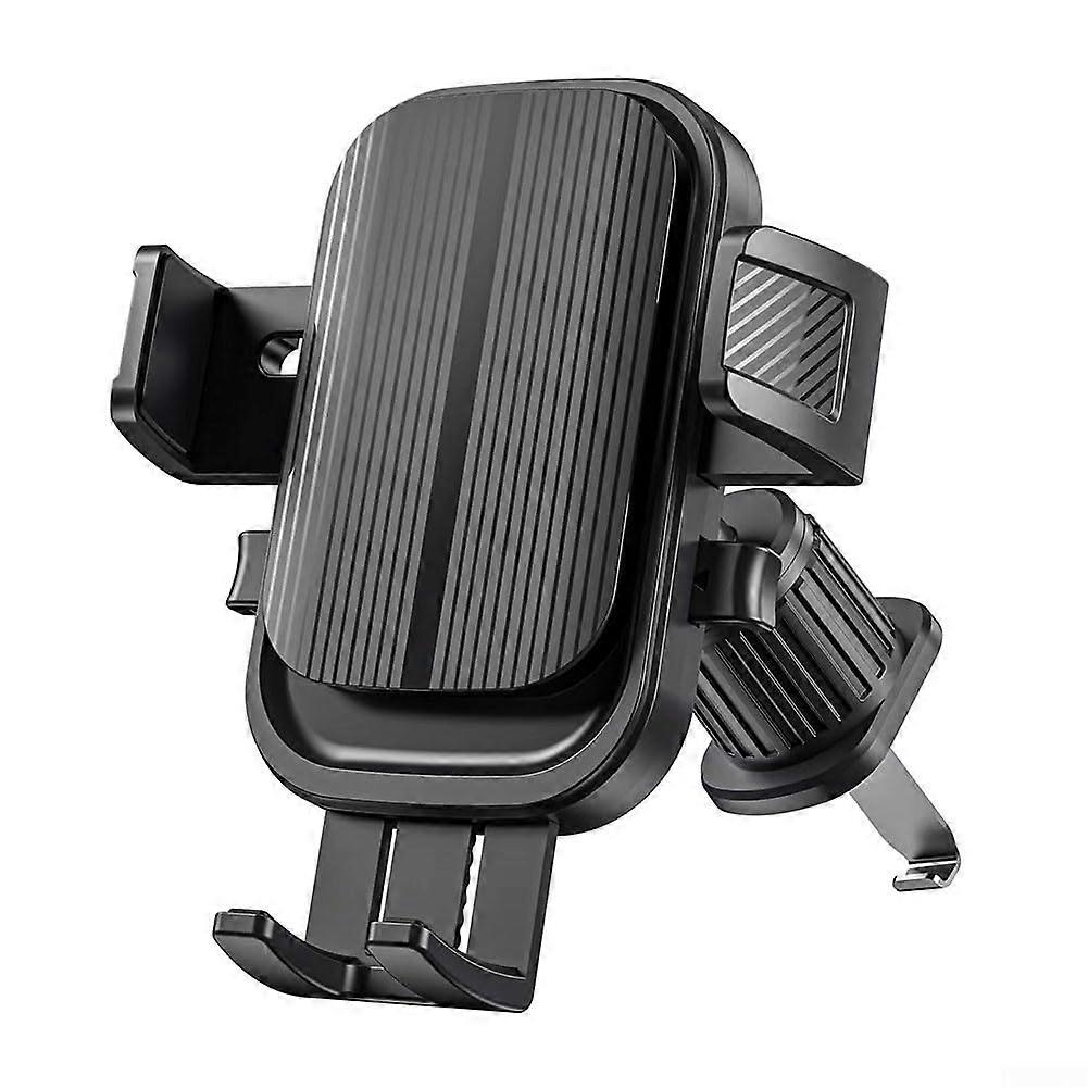 Car Phone Holder, 360-Degree Rotating Air Vent Clip, Strong Grip for Secure Phone Positioning, Universal Compatibility