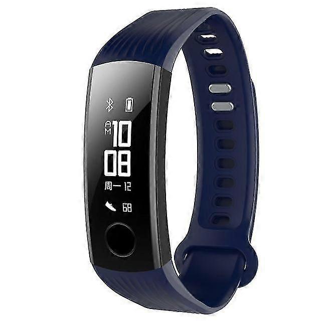 Connected Silicone replacement strap for Huawei Honor Band 3 dark blue