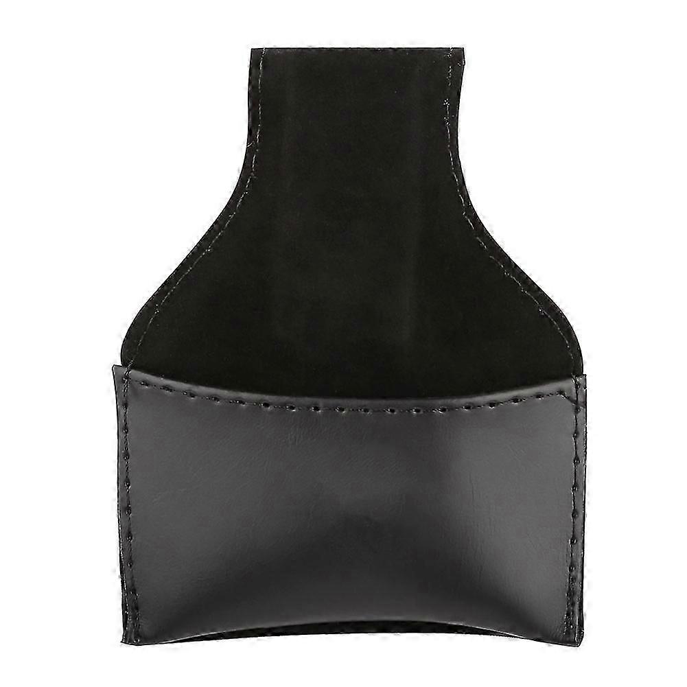 Billiard Chalk Holder Portable PU Pouch Bag Accessory Black-Good