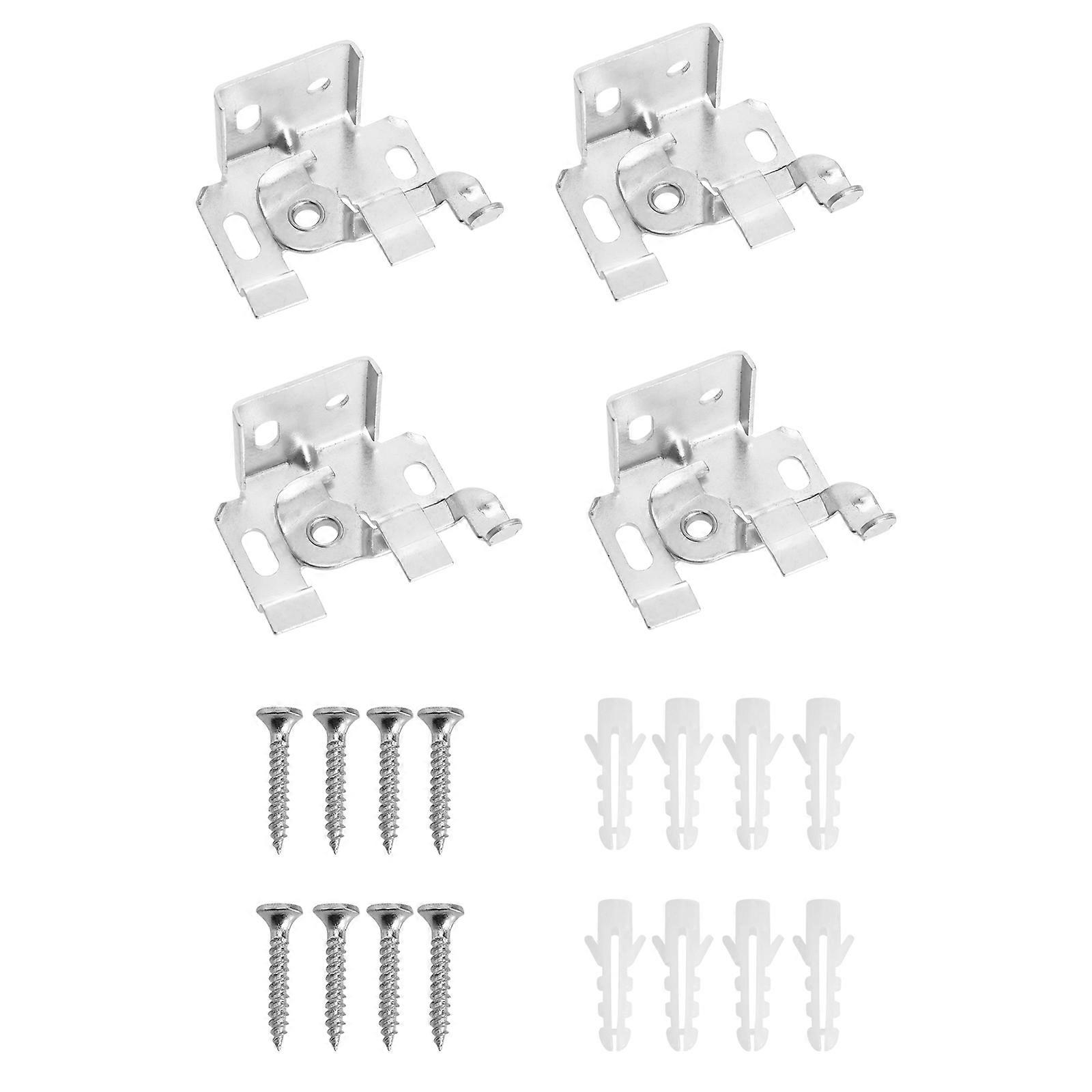 Roller Blind Mounting Brackets Curtain Track Fixing Accessories for Home and Office Use