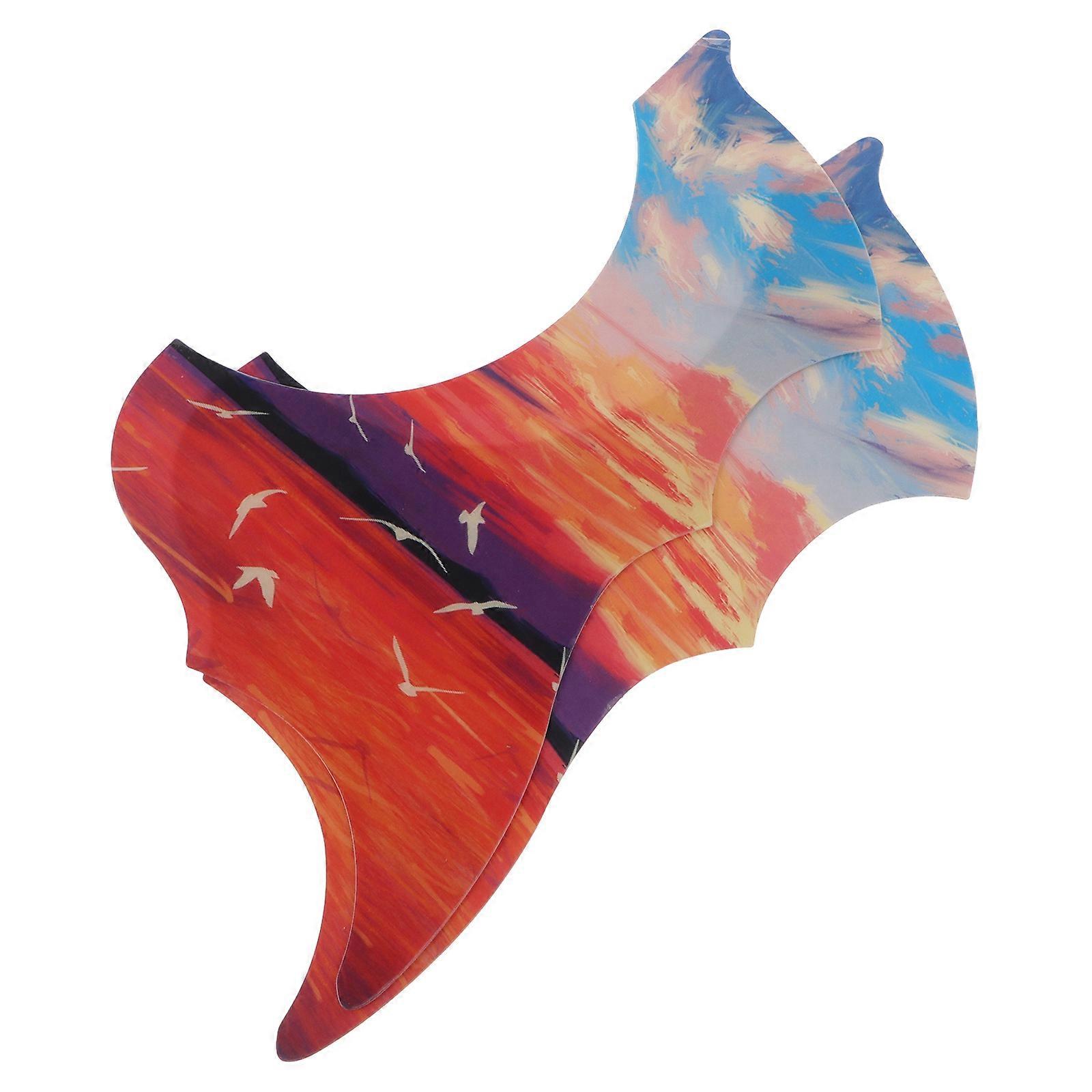 Here's a refined and professional product description based on your input:
**2pcs Self Adhesive Guitar – Durable & Decorative Guitar Protection