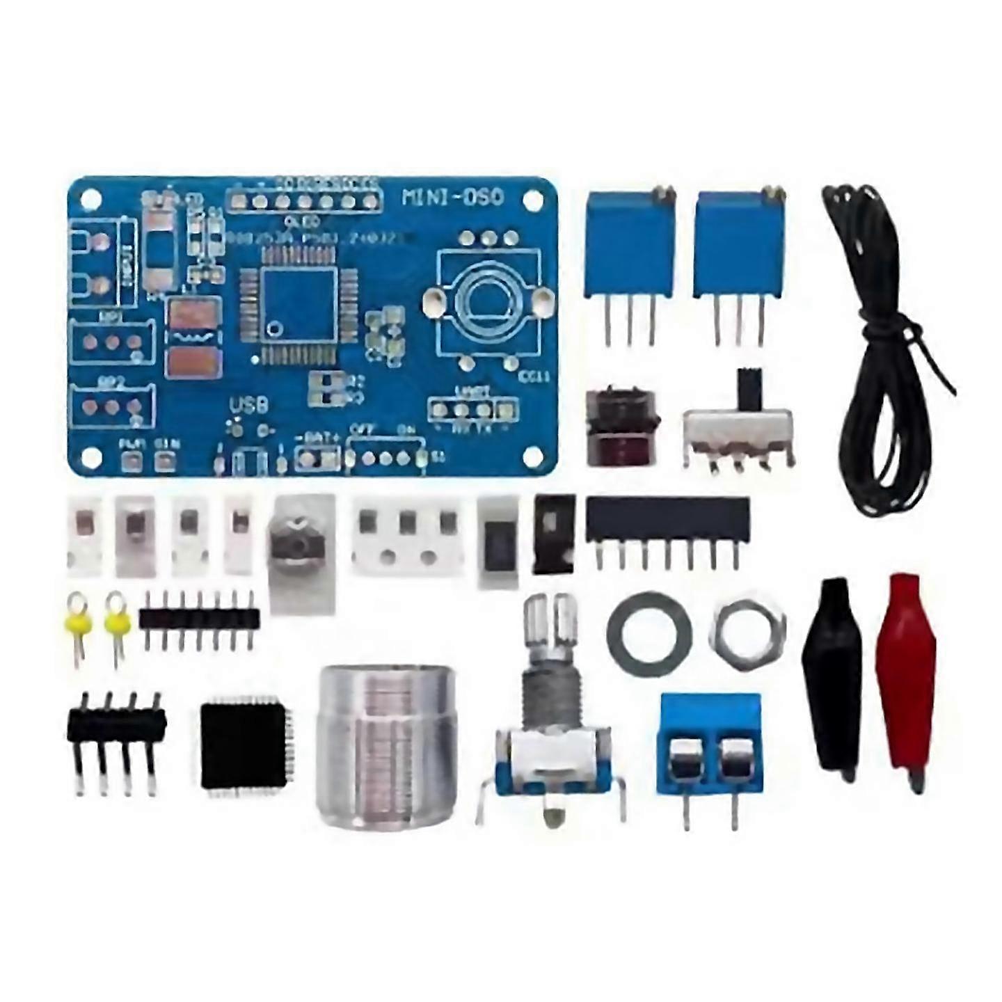 For diy mini digital oscilloscope kit stc8k8a microcontroller electronic