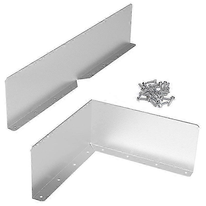 Improved Rain Protection: 2Pcs Gutter Valley Splash Guards with Roofing Gutter Guard Diverter for Efficient Rainwater Diversion