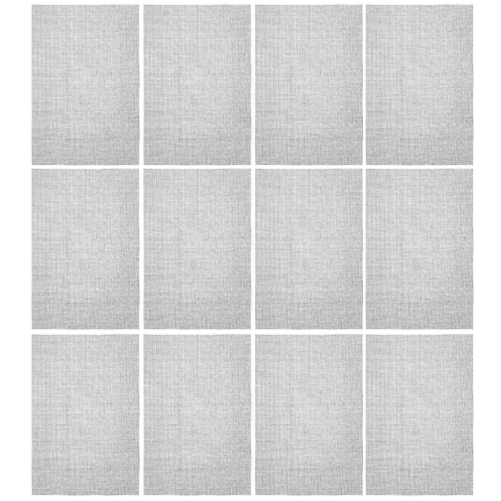 Durable Flower Pot Hole Mesh Pads Designed For Ventilation In Flower Shop Cafe 30X20CM Grey 60 Pcs