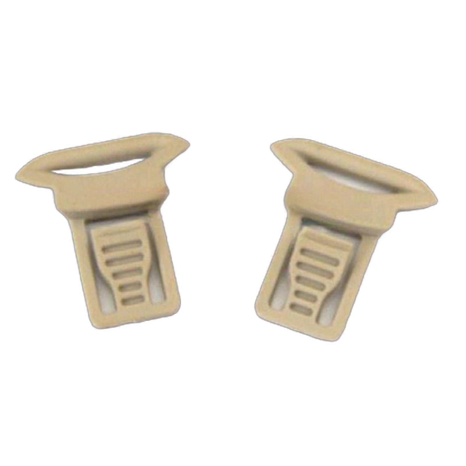 1 Pair Tacticals Helmets Side Goggles Swivels Clip For Helmets Side Rotating Clamps Helmets Accessories Sand color