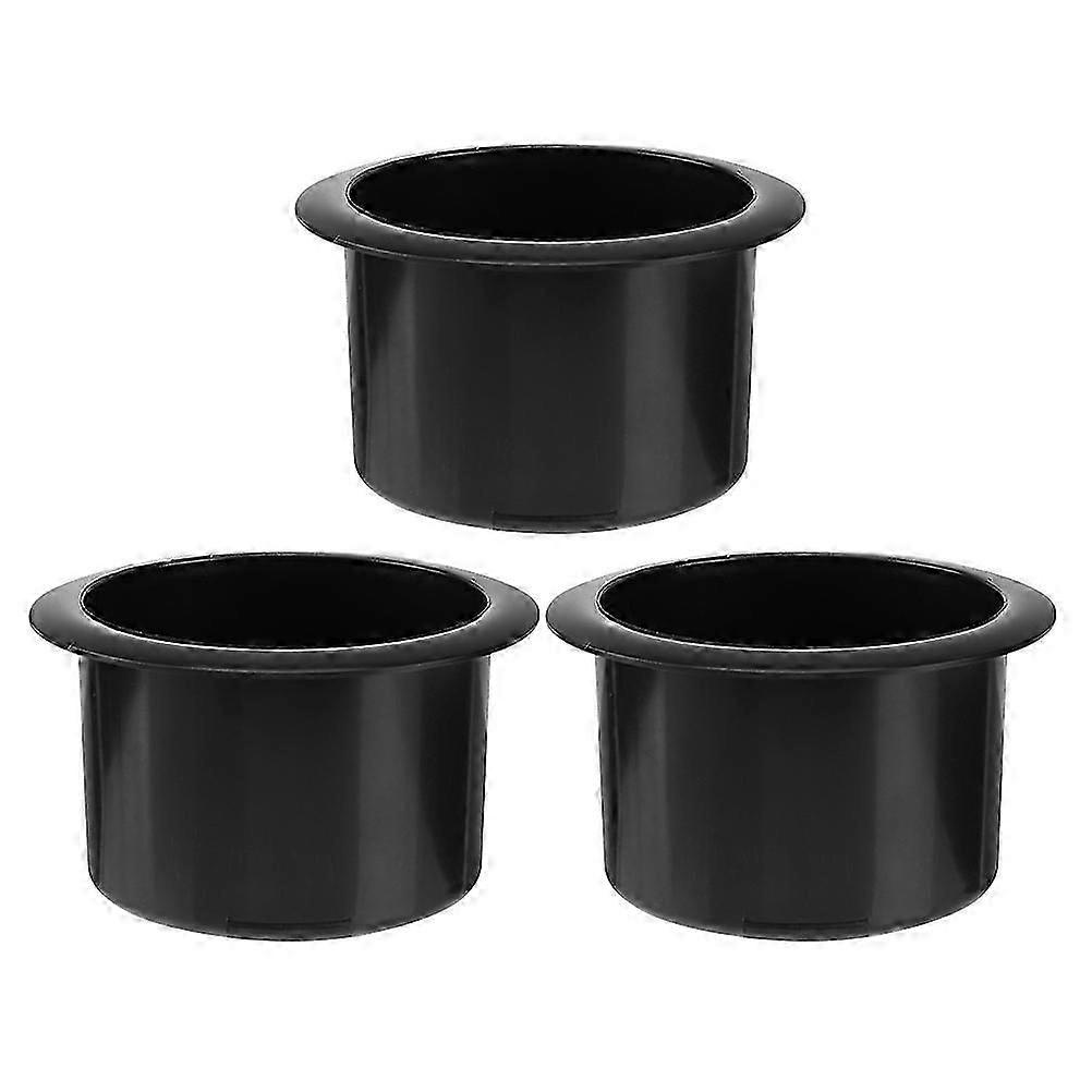 カウチカップホルダーインサートRVボートスクエア用リクライニングチェア交換用プラスチック11.00X11.00X6.40CMソファインサート3個
