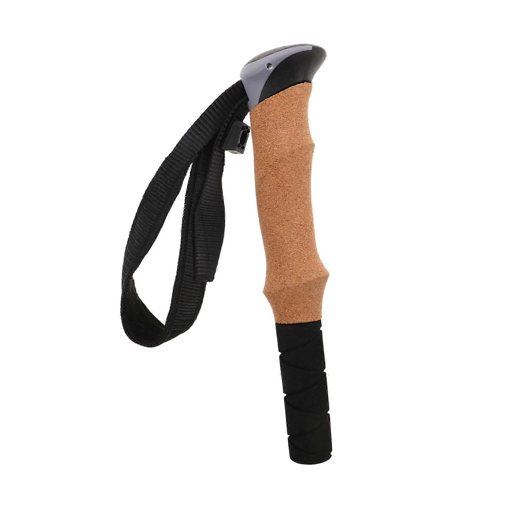 Cork Walking Pole Handle Replacement with Antislip EVA Grip for Hiking Camping Skiing 23.00X5.00X4.00CM