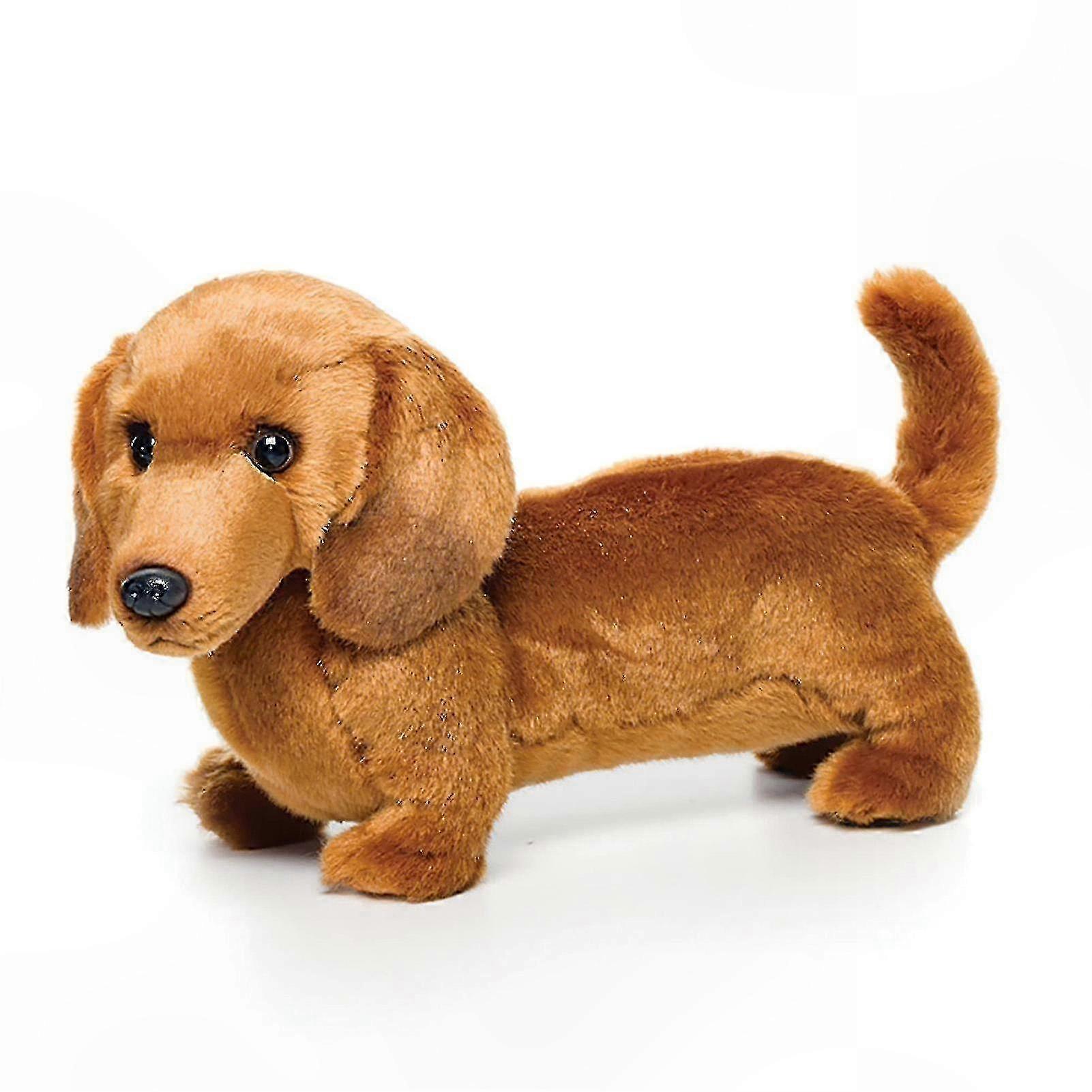 Soft Plush Dachshund Toy Fine Craftsmanship No Rough Edges Ideal for Gifting and Play Suitable for Kids and Adults