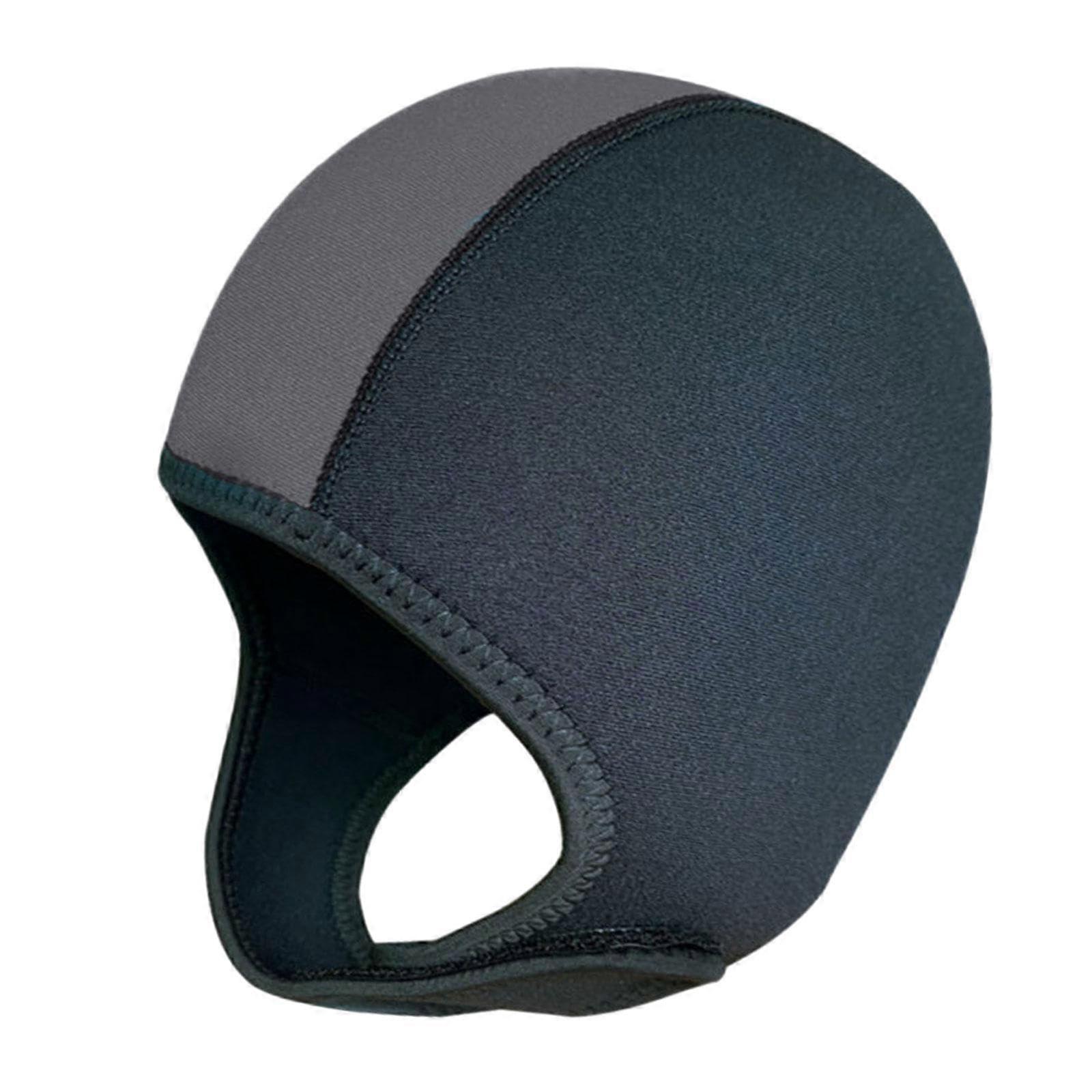 Scuba Diving Hood Cap 3 mm Neoprene Wetsuit Hood for Kayak Canoe Water Sports Black Grey Black Grey 3mm