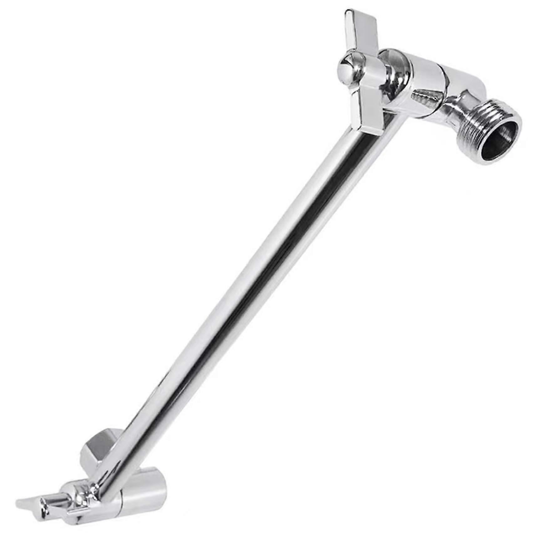 Adjustable Shower Head Extension Arm, Shower Extension Arm, 11 Inch Adjustable Head for Home