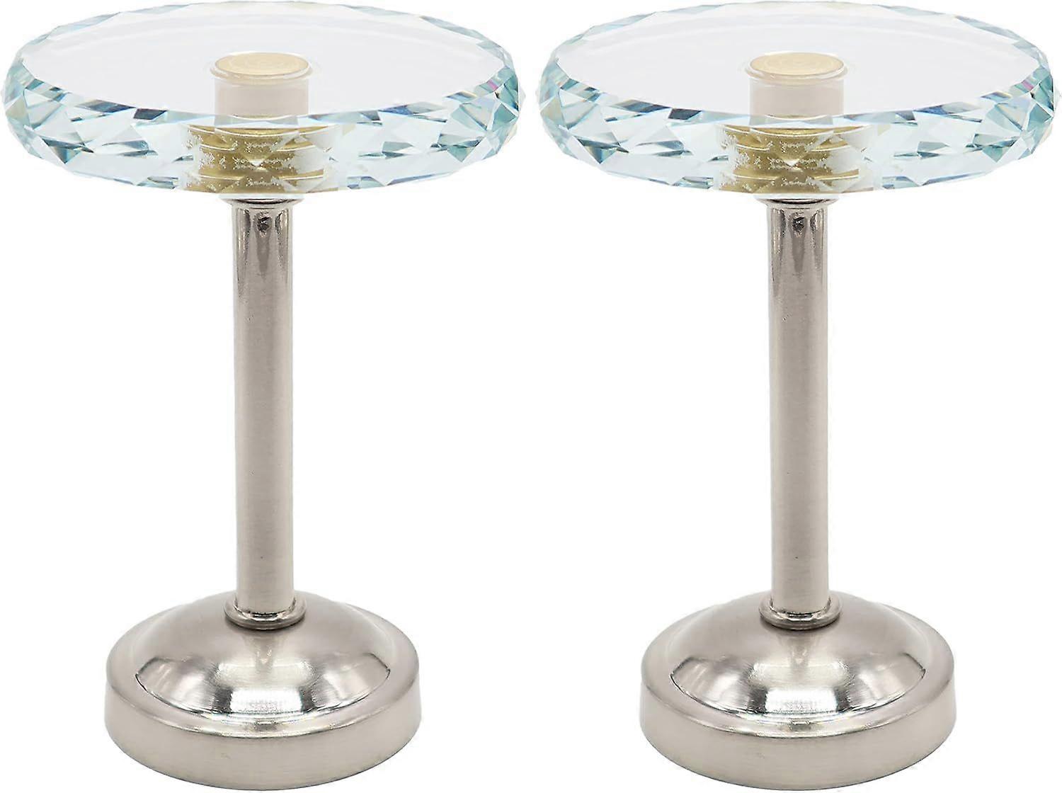 Set of 2 Cut Crystal Window Drapery Medallion Holdbacks, Curtain Tiebacks, Wall