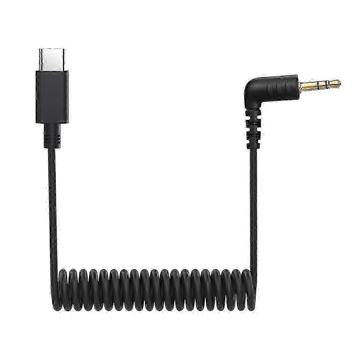 USB C to 3.5mm Microphone Cable for RODE Wireless Go II, UK Compatible Adapter
