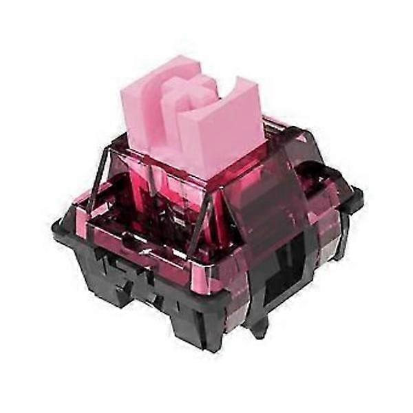 70 Pcs F.S MX Keyboard Switch 5 Pin Linear Silent Axis Body Switches Hot-Swap for DIY Gaming Mechanical Keyboard