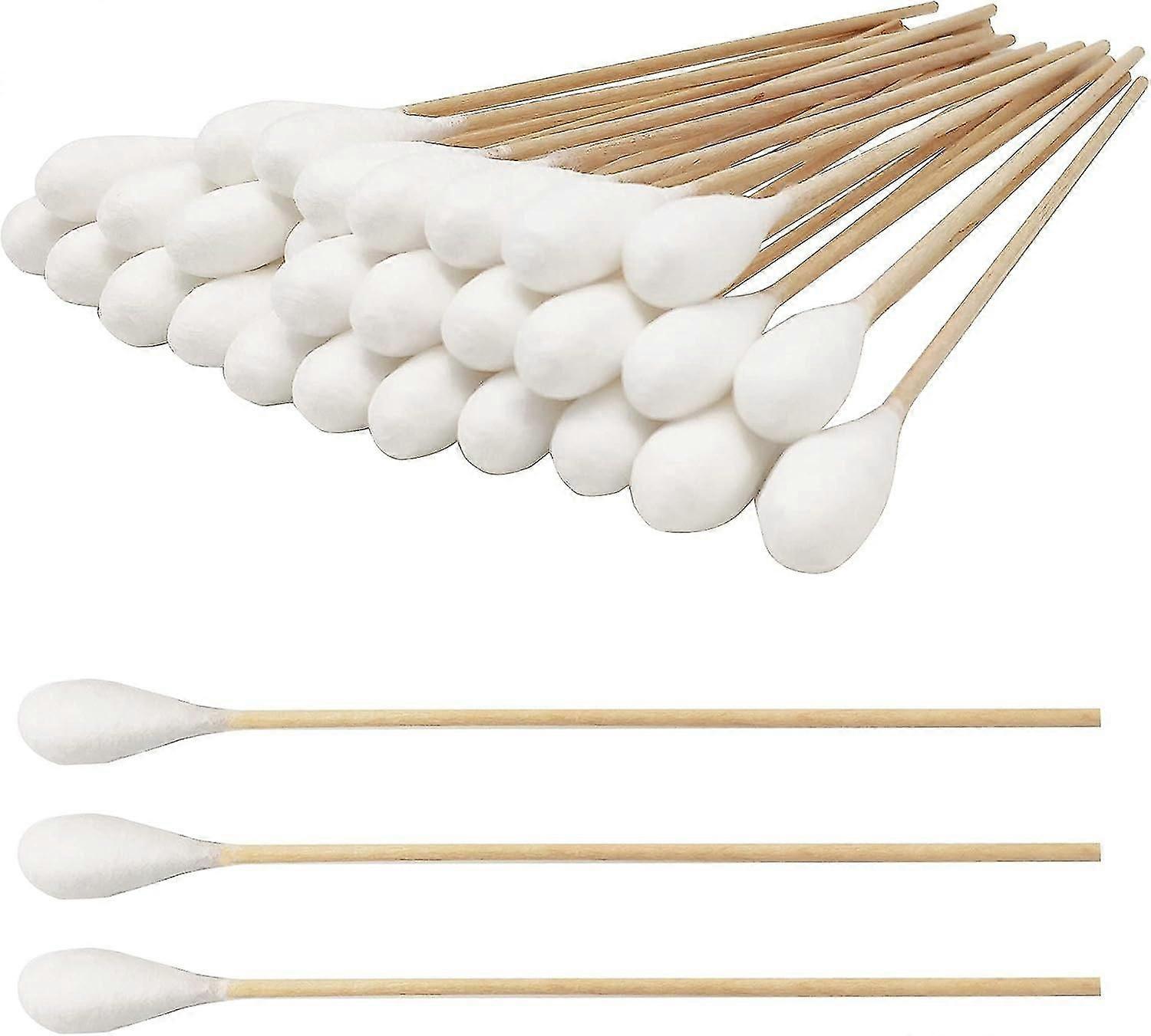 Cotonetes de 6 polegadas, 400pcs para animais de estimação, limpeza ou maquiagem