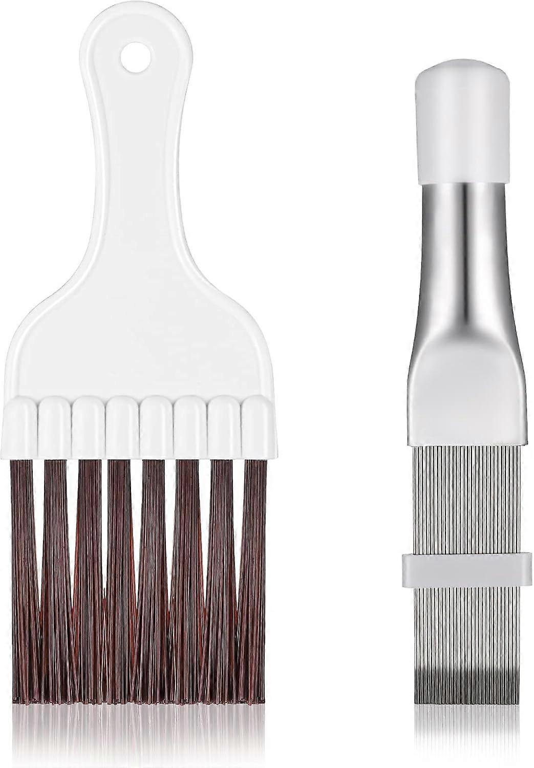 2 e air conditioning condenser fin comb, fin cleaning brush air conditioning