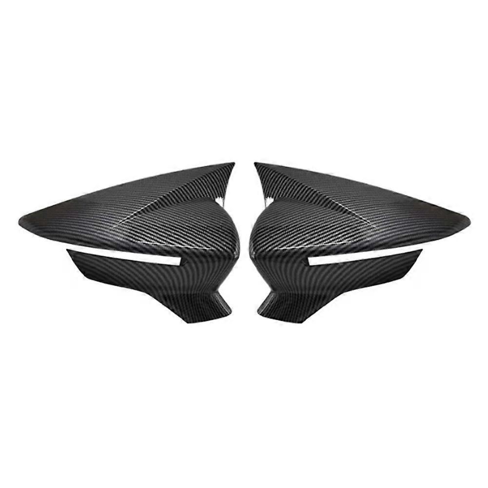 1Pair Rear View Mirror Covers Protective Shell for Seat 5F MK3 13-2020 for Seat MK5 Arona 2017-2018