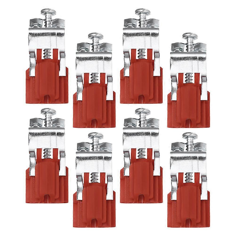 Sink Mounting Clamps Arch Design Kitchen Use Iron Red Mounting 8Pcs