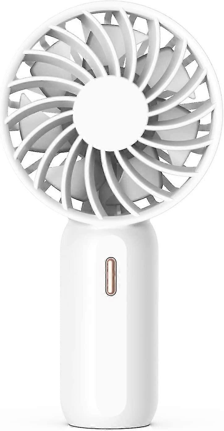 Mini Portable Fan with 3 Adjustable Speeds, Rechargeable Battery, Cord, Quiet USB Fan for Home, Offi