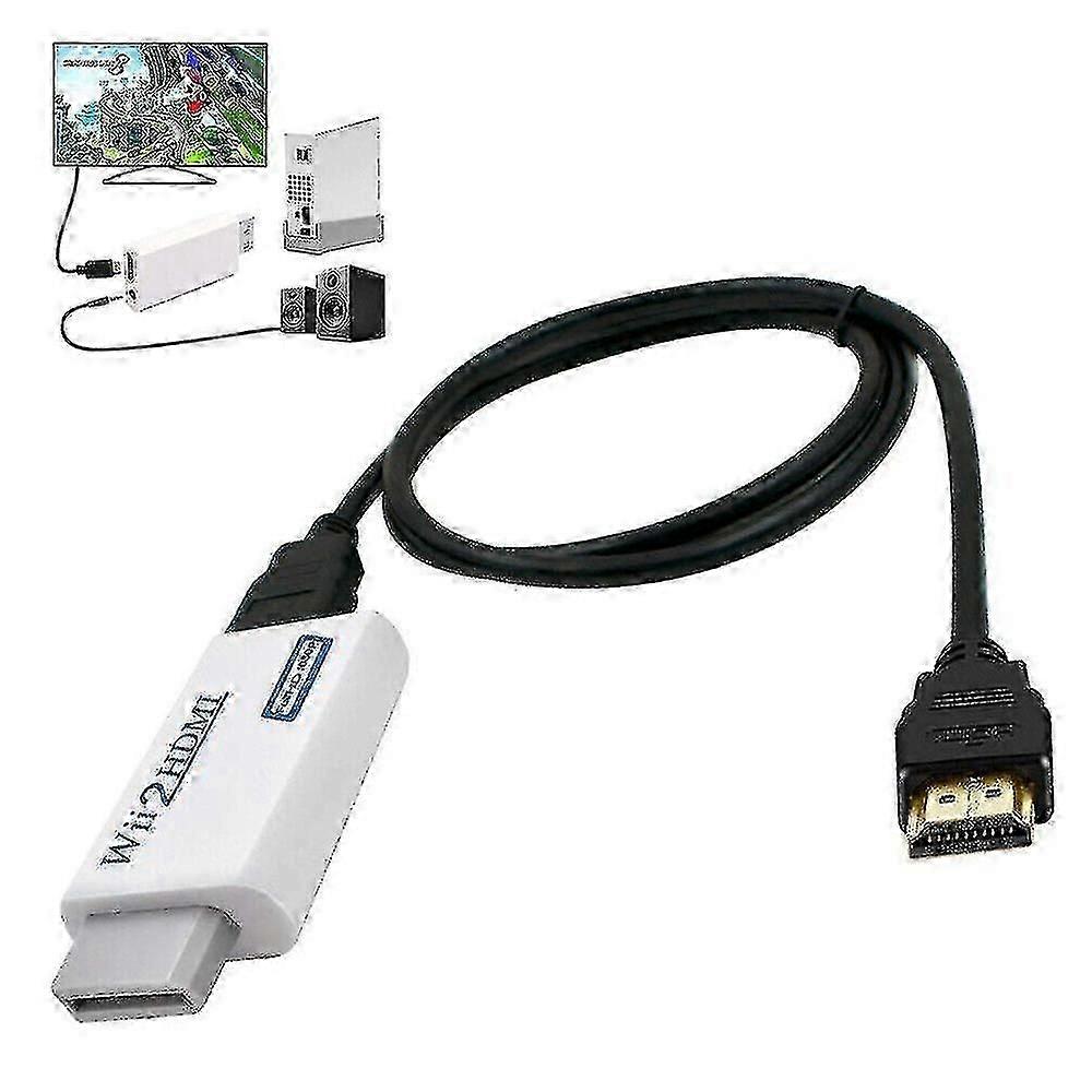 Wii to HDMI converter adapter with 1.5m high-speed conversion cable P20250110413