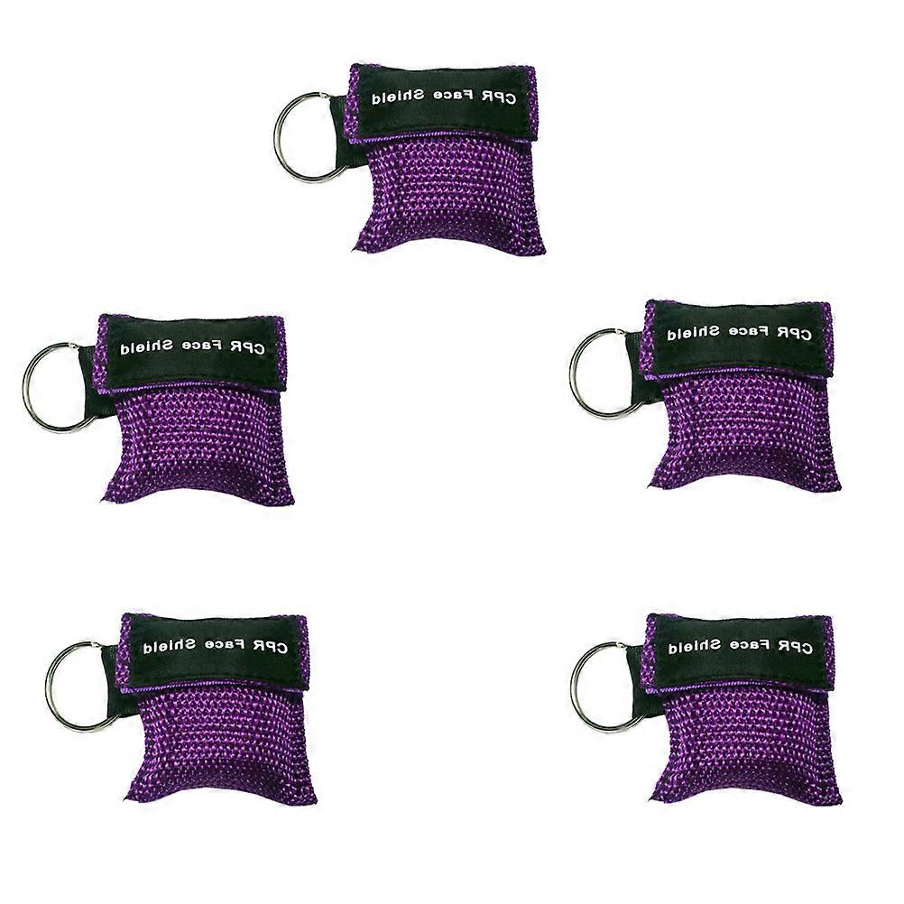 Cpr Emergency Kit Breathing Membrane for Portable Use 5Pcs
