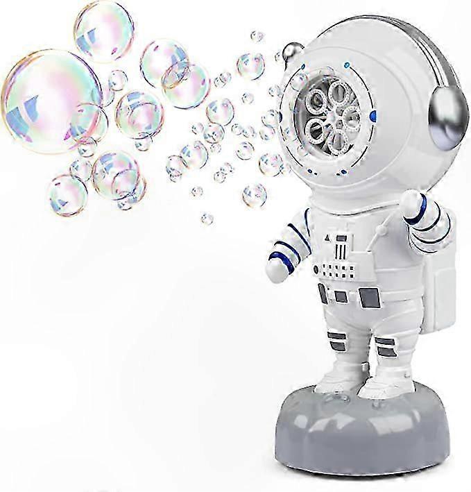 Rechargeable Bubble Machine with Auto Rotation, Portable USB Bubble Maker for Kids Age 3-8, 90/360 Degree Rotation for Parties and Outdoor Fun