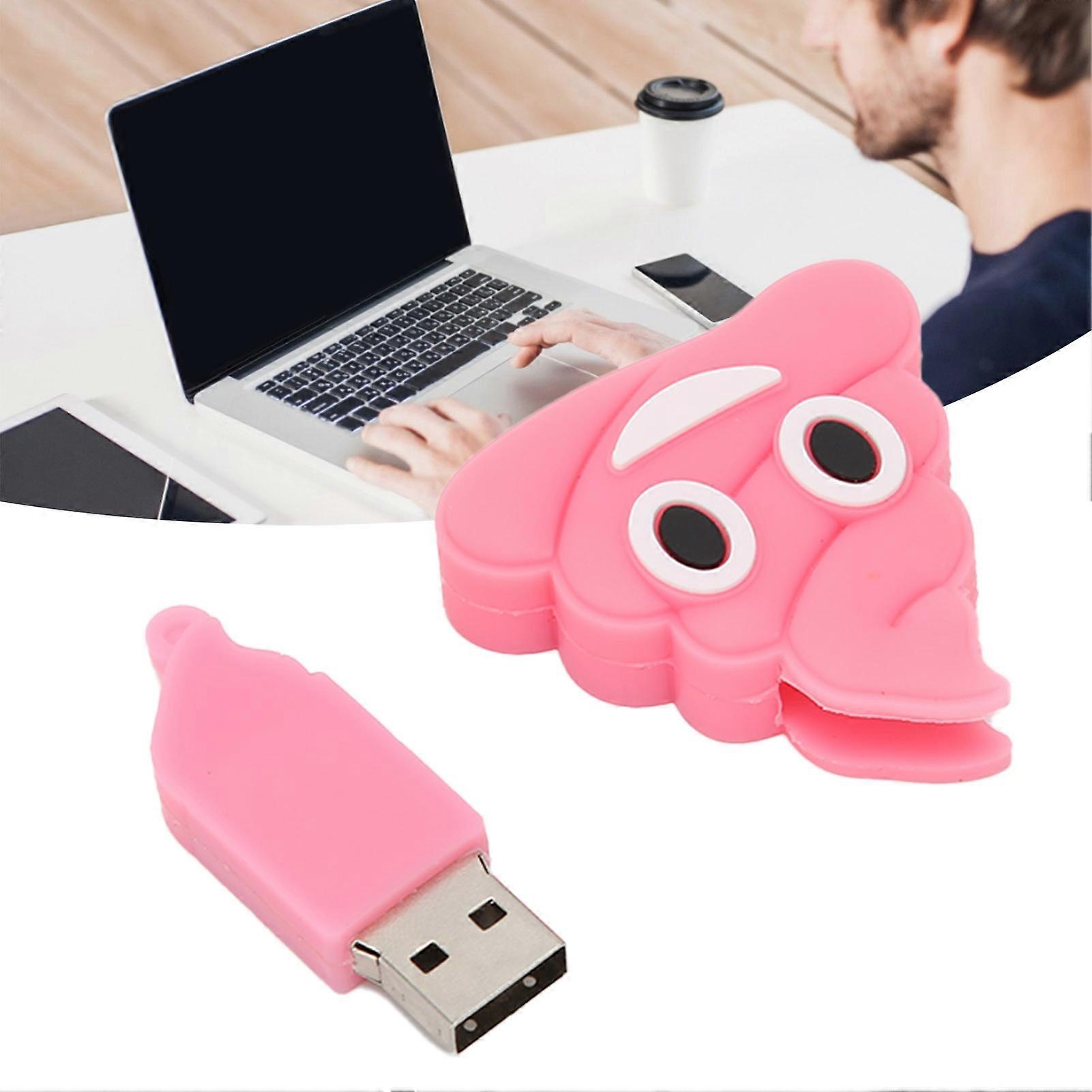 64GB Durable Cartoon USB Flash Drive for Data Storage & Sharing