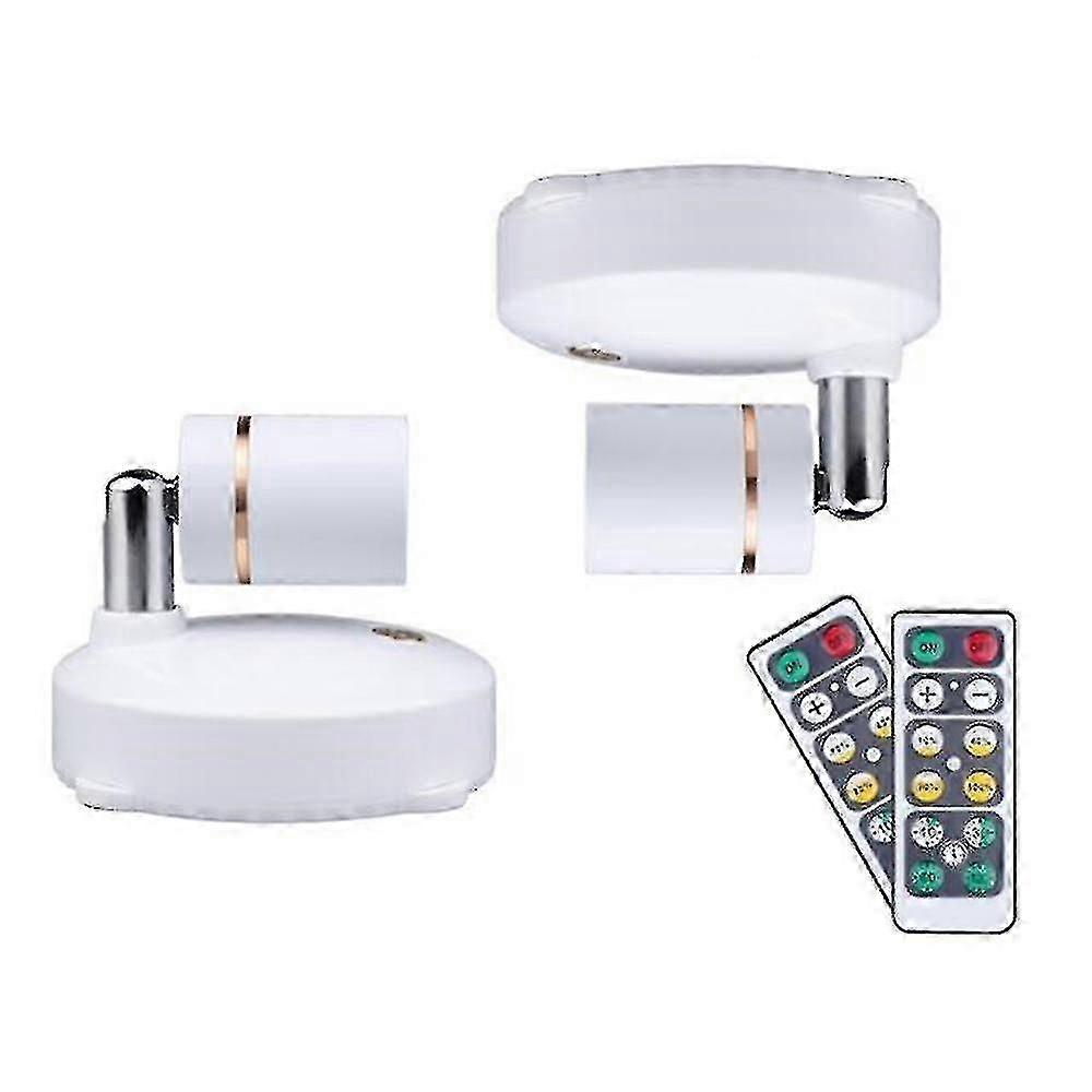 Wireless Spot Rotating Wall Light (2-pack)