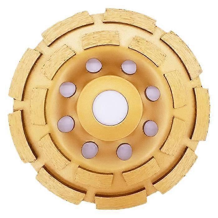 125 mm Diamond Grinding Disc for Concrete - APLUS Universal Abrasive Grinding Disc for Concrete 125 x 22.2 for Concrete, Granite, Stone, Brick
